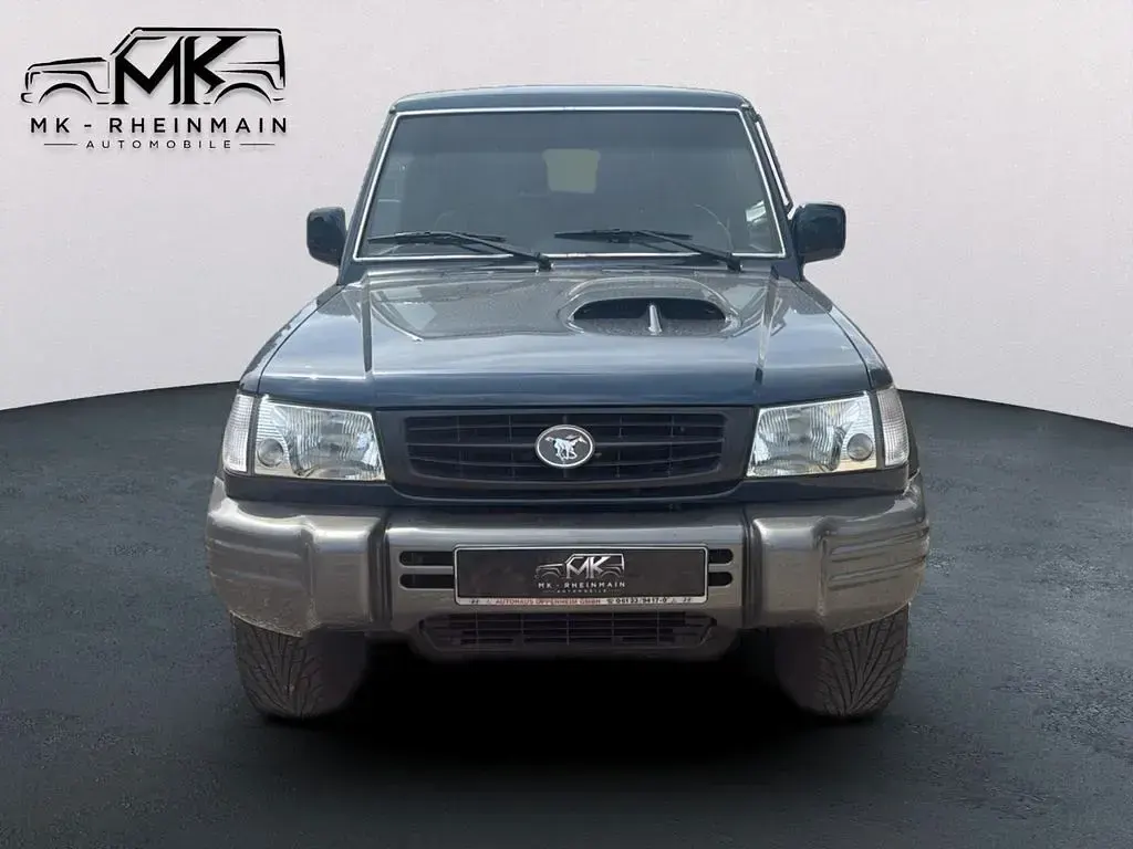 Gebraucht Hyundai Galloper 99 PS (72 kW) 2001 Grün SUV