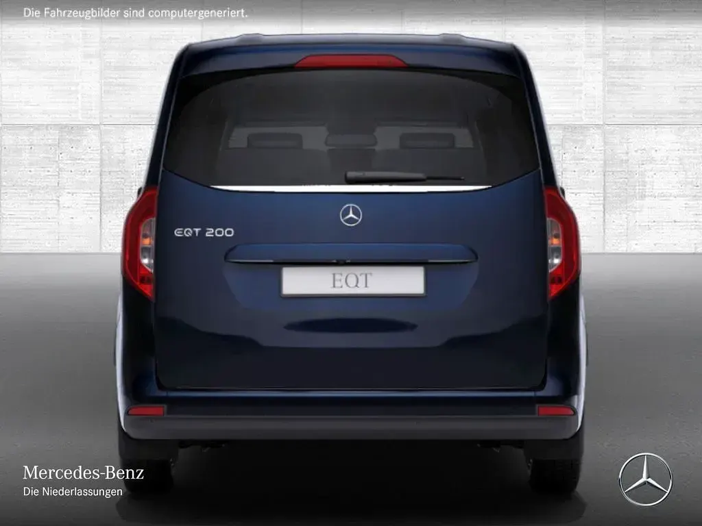 Neu Mercedes EQT200 Progressive 89 kW (122 PS) 2025 Blau Van / Kleinbus