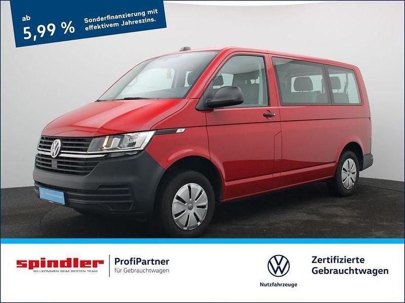 Kirschrot Gebraucht 2022 VW T6.1 Van | 29.980 € (Guter Preis) - Bild 1/3