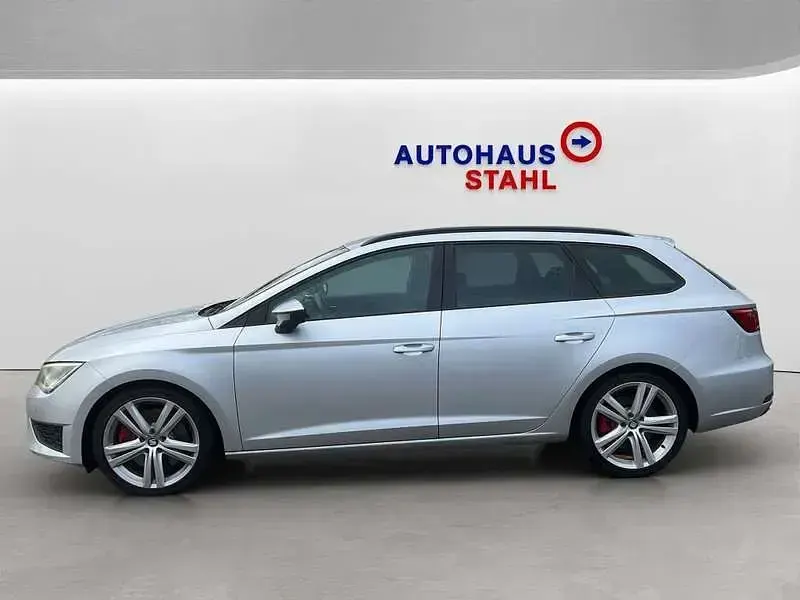 Usata Seat Leon ST Cupra 265 265 CV (194 kW) 2015 Argento Station wagon