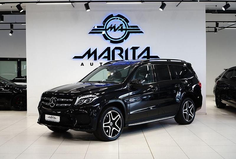 Schwarz Gebraucht 2018 Mercedes GLS350 AMG SUV | 49.499 € (Fairer Preis) - Bild 1/4