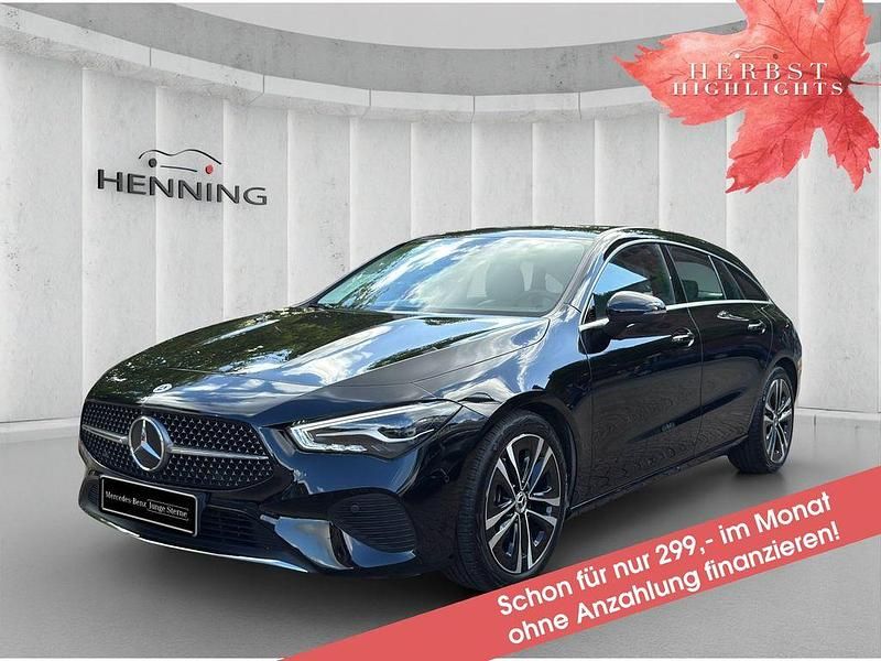 Schwarz Gebraucht 2024 Mercedes CLA180 Shooting Brake Progressive Kombi | 29.480 € - Bild 1/4