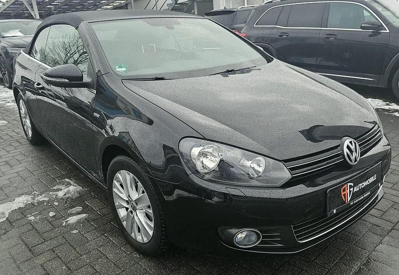 Gebraucht VW Golf Cabriolet Life 122 PS (89 kW) 2013 Schwarz Cabrio