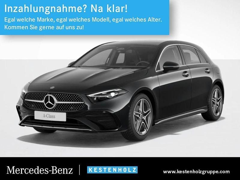 Schwarz Gebraucht 2024 Mercedes A200 AMG Limousine | 34.990 € (Fairer Preis) - Bild 1/4