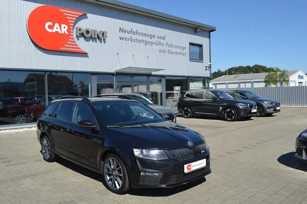 Gebraucht Skoda Octavia RS 220 PS (161 kW) 2014 Schwarz Kleinwagen