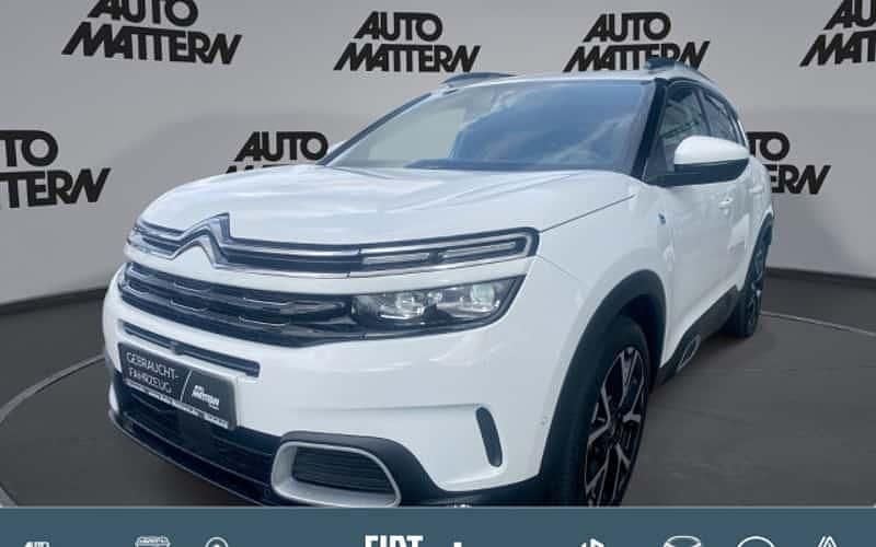 Lack weiss banquise/typ aussenverkleidun Gebraucht 2022 Citroën C5 Aircross Shine SUV | 22.990 € (Guter Preis) - Bild 1/4