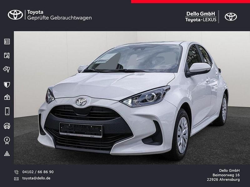 Weiß Gebraucht 2022 Toyota Yaris Comfort Kleinwagen | 16.990 € (Guter Preis) - Bild 1/4