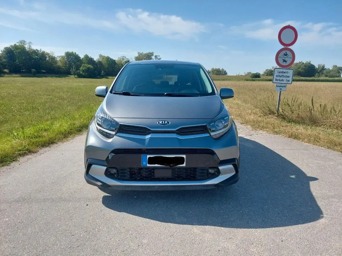 Gebraucht Kia Picanto X-Line 101 PS (74 kW) 2021 Grau Kleinwagen