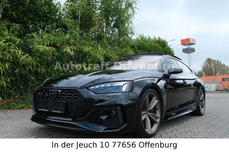 Schwarz Gebraucht 2022 Audi RS5 Sportback Exclusive Limousine | 68.900 € (Fairer Preis) - Bild 1/4