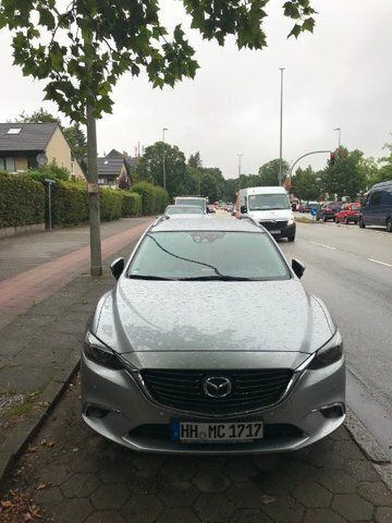Gebraucht Mazda 6 Sports-Line 175 PS (128 kW) 2016 Silber metallic Kombi