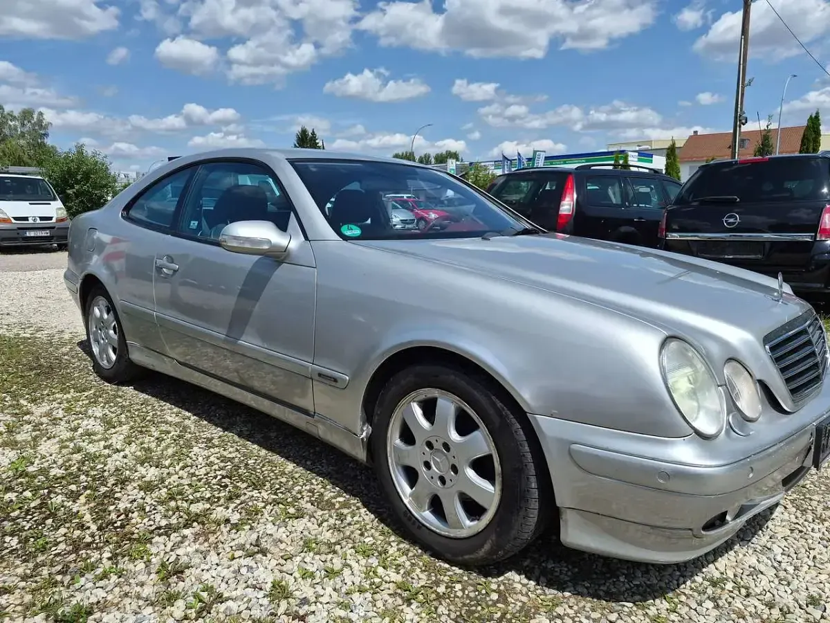 Gebraucht Mercedes CLK200 Elegance 136 PS (100 kW) 2000 Silber Coupé