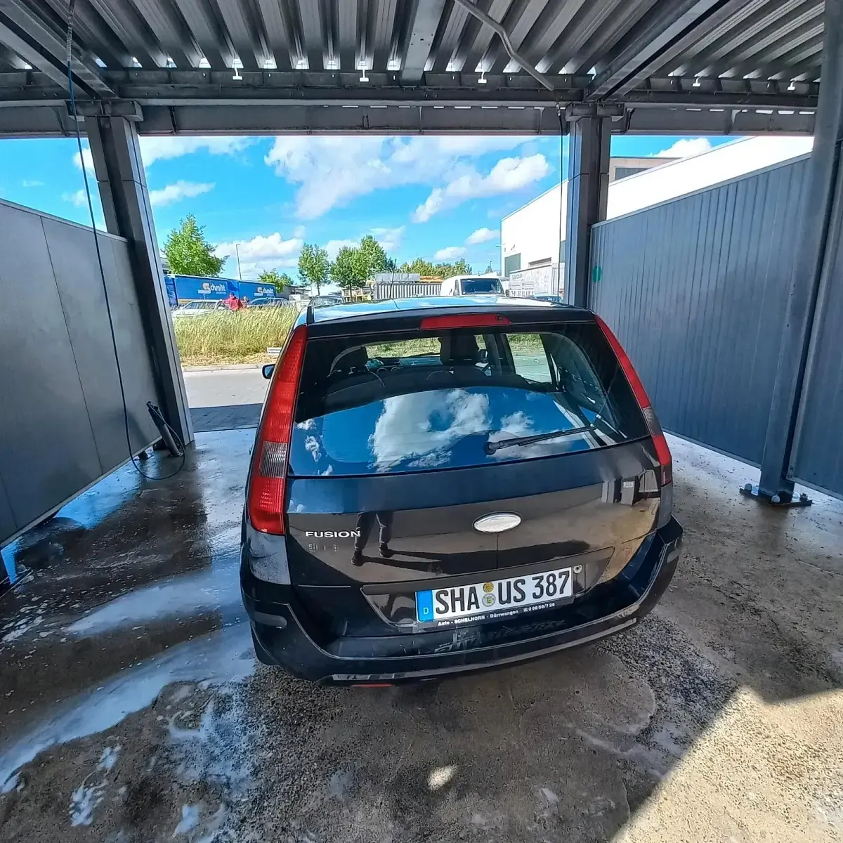 Gebraucht Ford Fusion 2002 Blau Kleinwagen