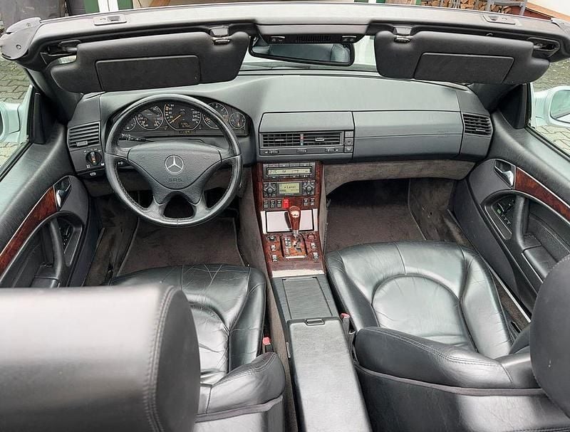 Gebraucht Mercedes SL320 224 PS (164 kW) 2001 Silber Cabrio