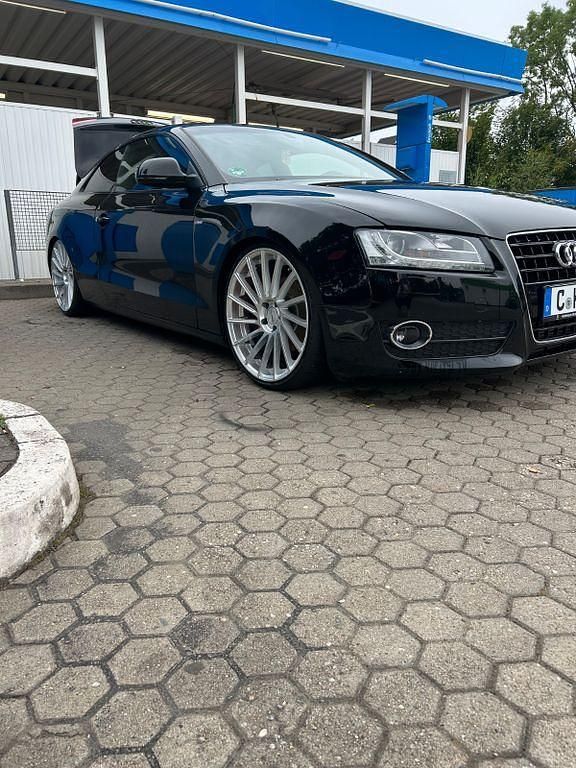 Schwarz Gebraucht 2008 Audi A5 S-Line Coupé | 8.000 € (Etwas zu teuer) - Bild 1/4