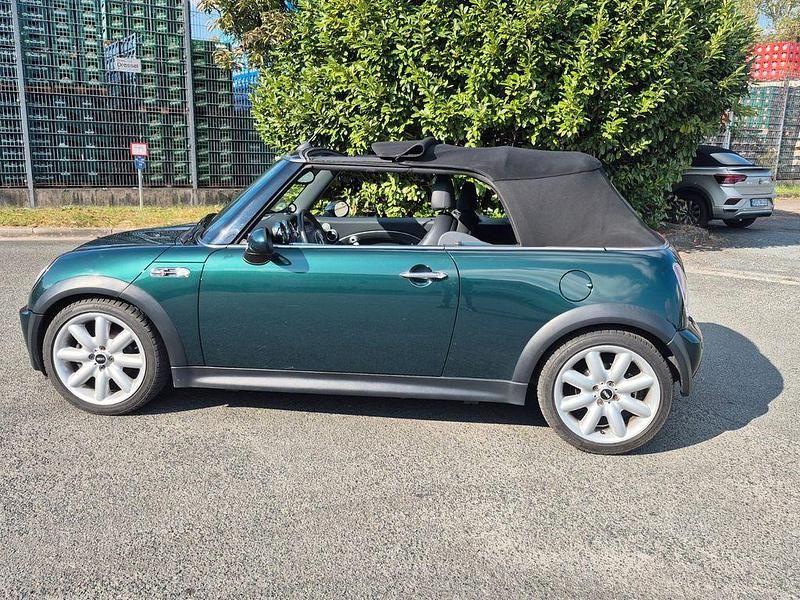 British racing green Gebraucht 2005 Mini Cooper S Cabriolet Cabrio | 8.900 € (Fairer Preis) - Bild 1/4