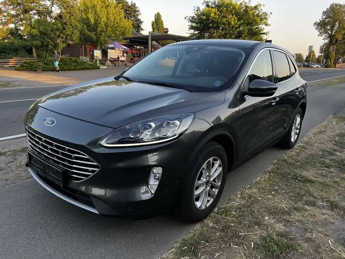 Gebraucht Ford Kuga Titanium X 150 PS (110 kW) 2021 Magneticgrau (metallic) SUV