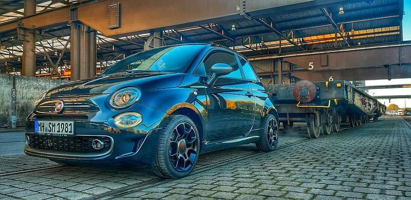 Schwarz Gebraucht 2017 Fiat 500C Sport Cabrio | 8.500 € (Guter Preis) - Bild 1/4