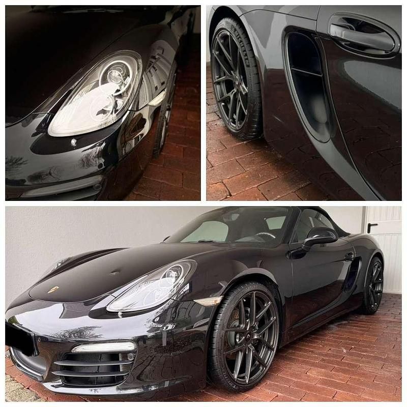 Schwarz Gebraucht 2015 Porsche Boxster Black Edition Cabrio | 43.000 € (Fairer Preis) - Bild 1/4
