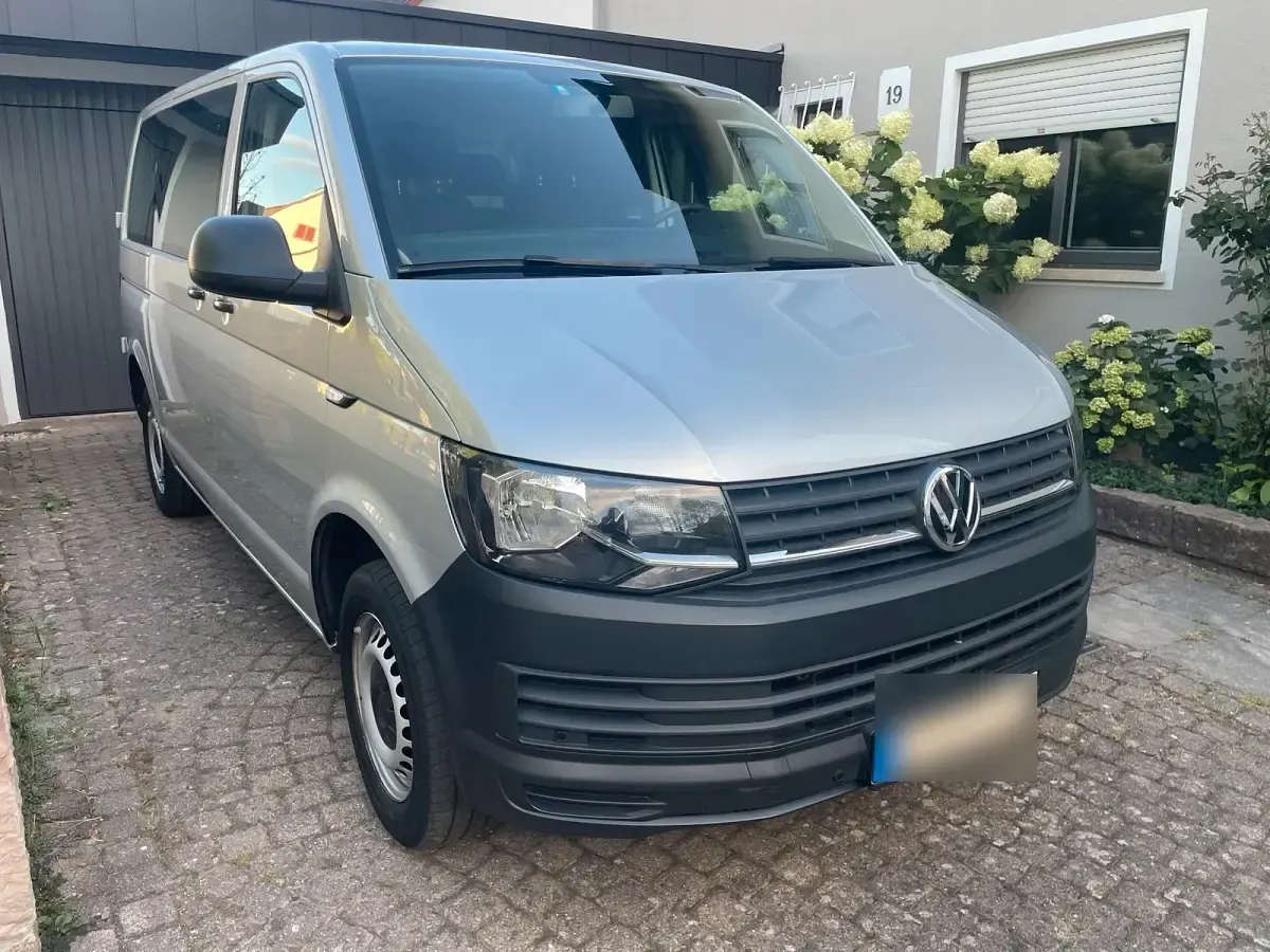 Gebraucht VW T6 150 PS (110 kW) 2018 Silber Van