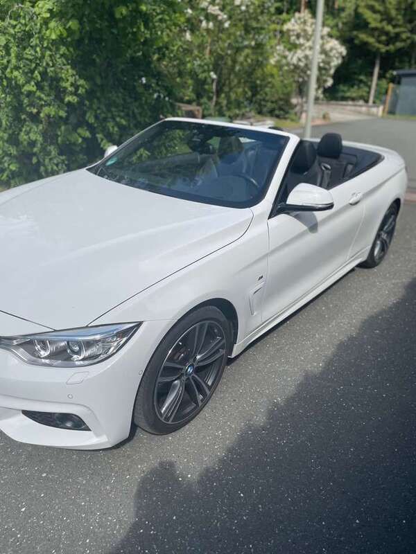 Weiß Gebraucht 2017 BMW 430 Cabriolet M Sport Cabrio | 32.700 € (Guter Preis) - Bild 1/4