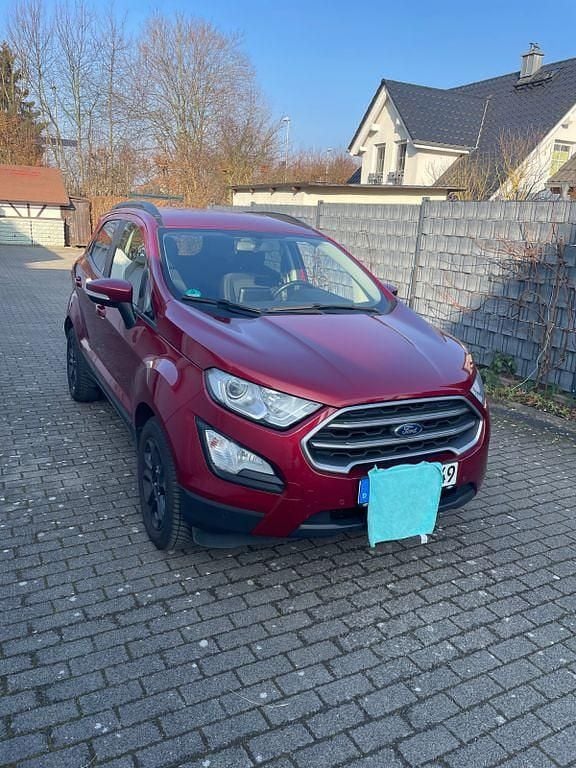 Rot Gebraucht 2019 Ford Ecosport Trend SUV | 12.200 € (Superpreis) - Bild 1/4