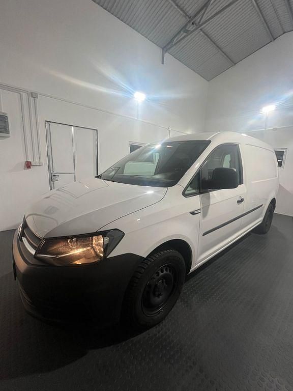 Gebraucht VW Caddy Maxi 102 PS (75 kW) 2021 Weiß Van / Kleinbus