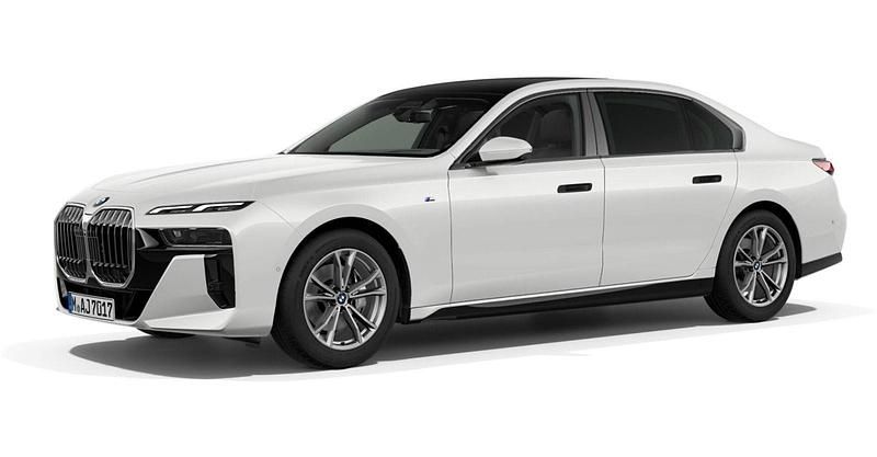 Weiß Gebraucht 2024 BMW 740 Comfort Edition Limousine | 99.875 € - Bild 1/4