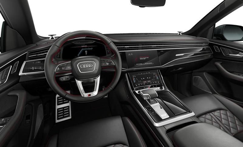Używany Audi Q8 Ambiente 340 KM (250 kW) 2024 Biały SUV