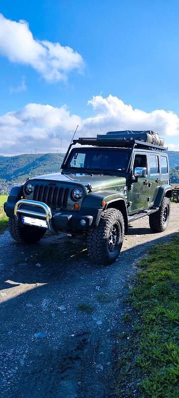 Grün Gebraucht 2007 Jeep Wrangler Rubicon SUV | 29.500 € - Bild 1/4