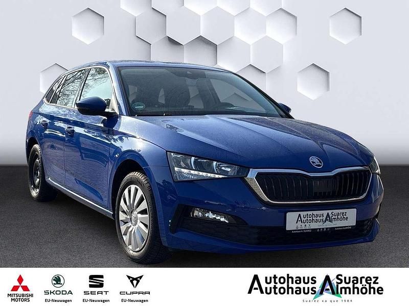 Gebraucht Skoda Scala Style 116 PS (85 kW) 2019 Energy blau Kleinwagen