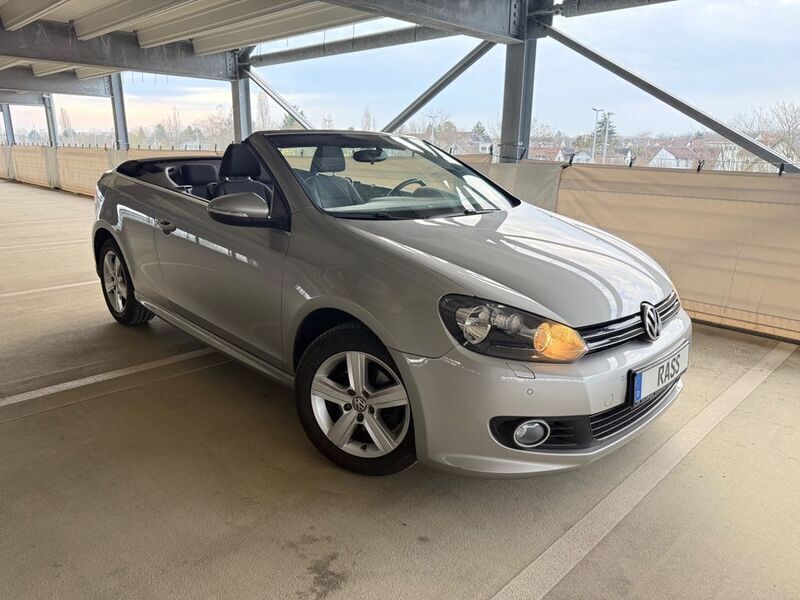 Silber Gebraucht 2016 VW Golf Cabriolet Cabrio | 12.990 € (Fairer Preis) - Bild 1/4