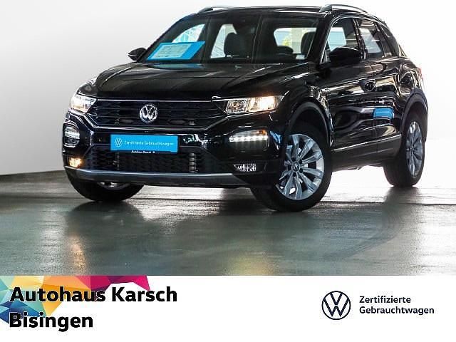 Schwarz (metallic) Gebraucht 2019 VW T-Roc Sportline SUV | 22.890 € (Fairer Preis) - Bild 1/3