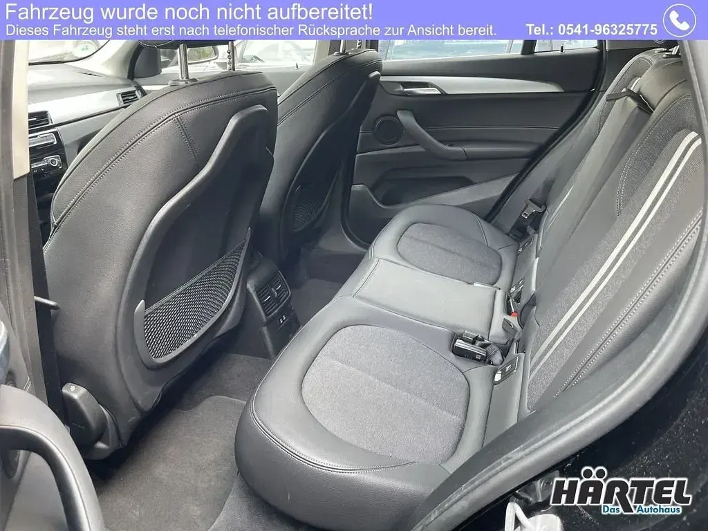 Gebraucht BMW X1 Advantage 136 PS (100 kW) 2021 Schwarz (black), solid SUV