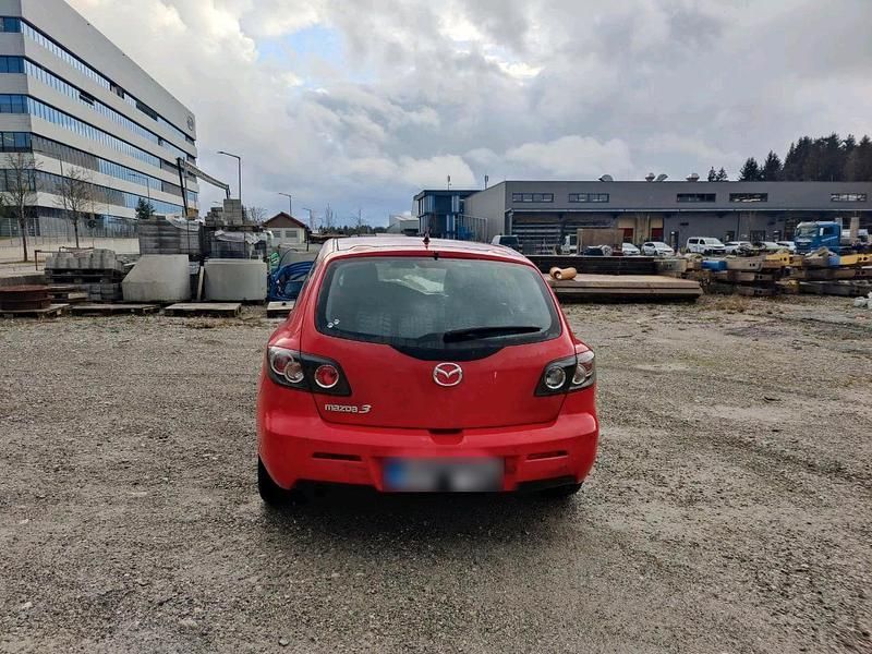 Gebraucht Mazda 3 105 PS (77 kW) 2007 Rot Kleinwagen