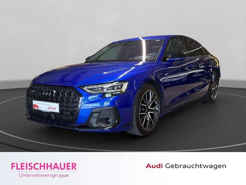 Blau Gebraucht 2023 Audi A8 Ambiente Limousine | 72.880 € (Teuer) - Bild 1/4