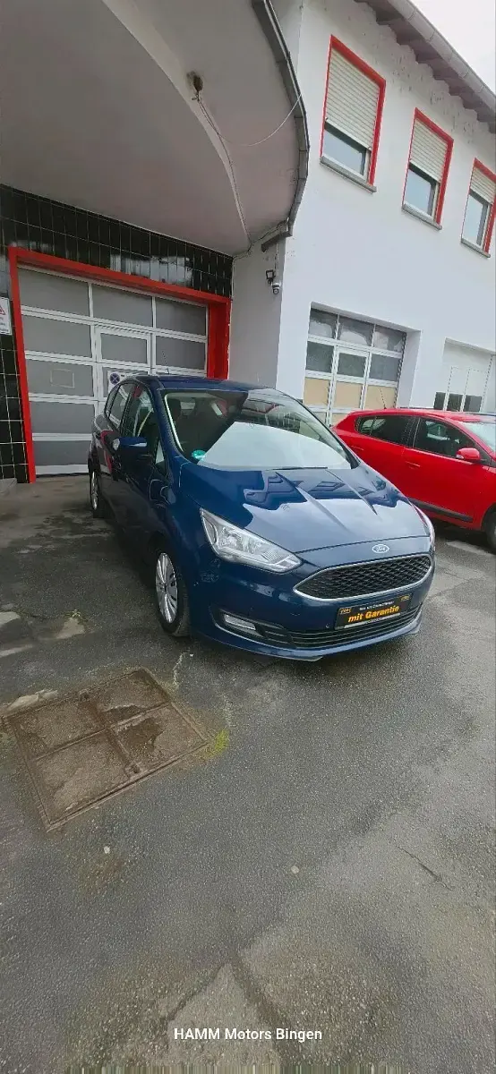 Gebraucht Ford C-MAX Trend 125 PS (91 kW) 2016 Blazerblau Van / Kleinbus