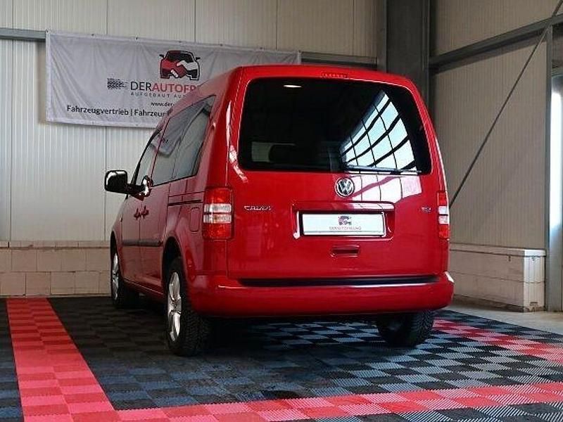 Gebraucht VW Caddy 86 PS (63 kW) 2013 Rot Van / Kleinbus
