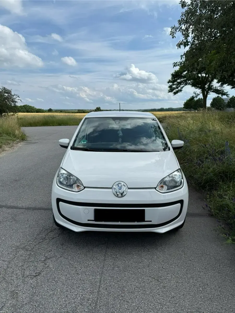 Gebraucht VW up! move up! 60 PS (44 kW) 2015 Weiß Kleinwagen
