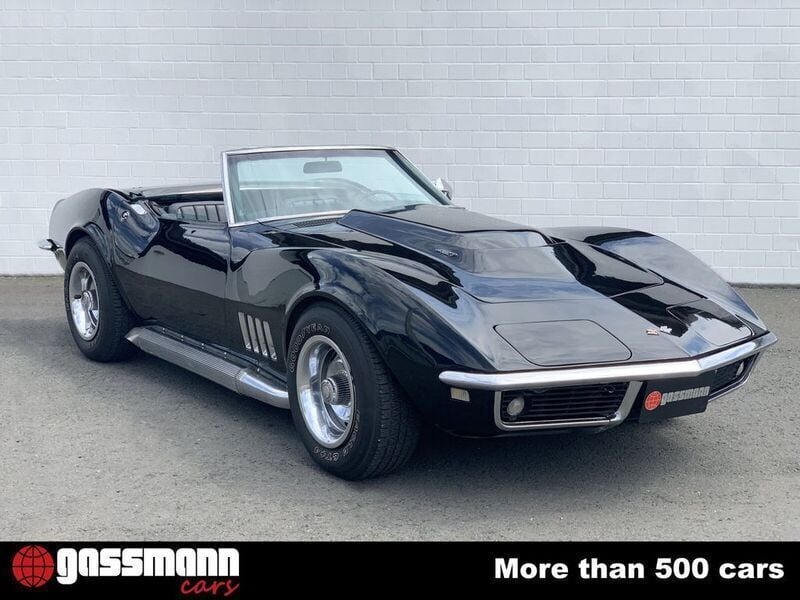 Gebraucht Chevrolet Corvette Stingray 390 PS (286 kW) 1968 Schwarz Cabrio