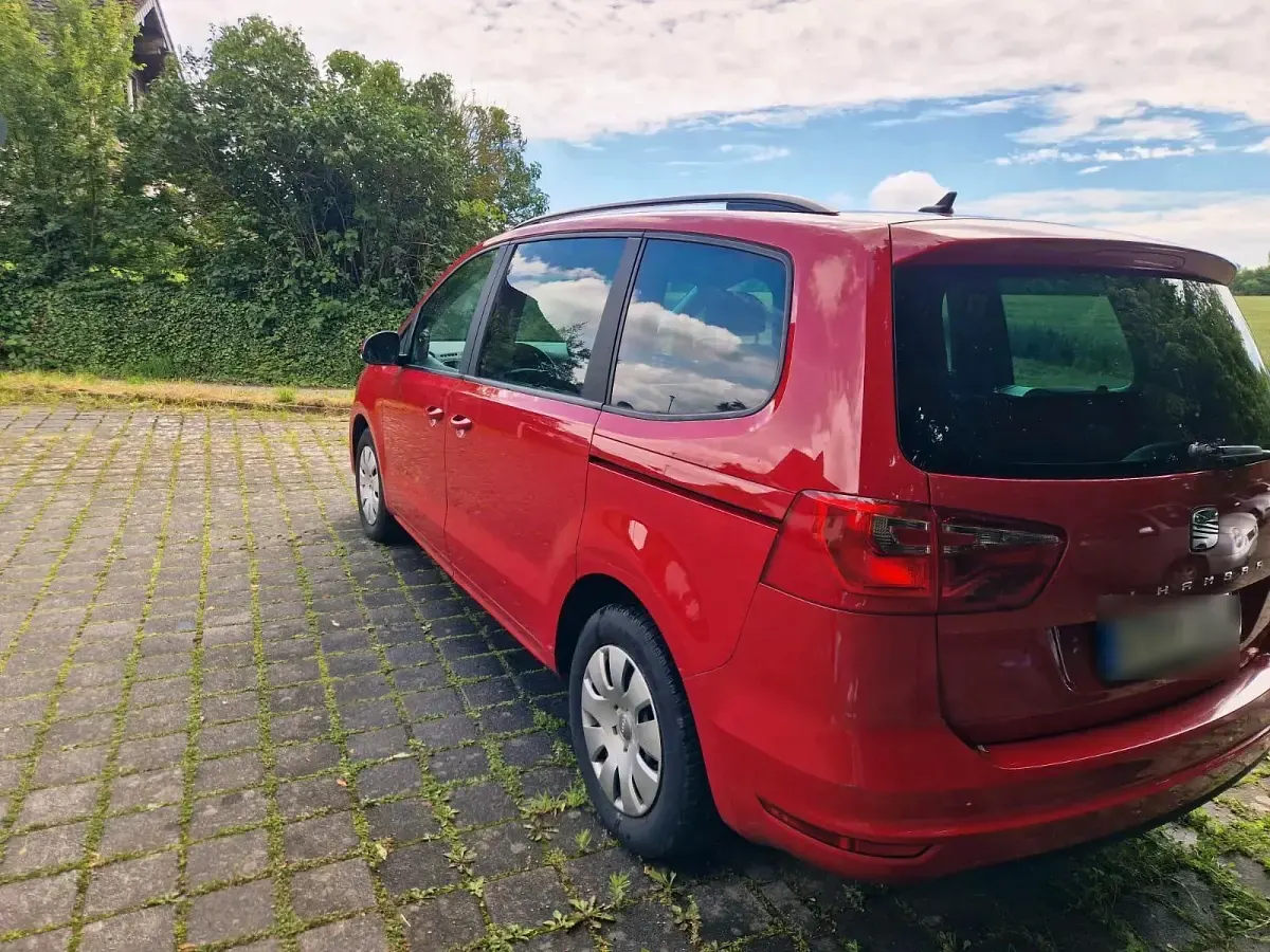 Gebraucht Seat Alhambra 177 PS (130 kW) 2014 Rot Van / Kleinbus