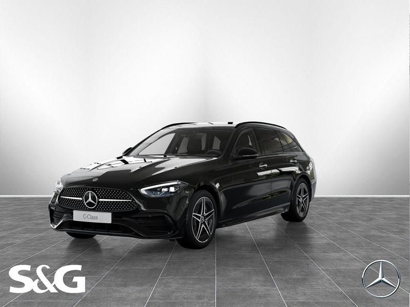 Schwarz Gebraucht 2022 Mercedes C300e AMG Limousine | 33.890 € (Superpreis) - Bild 1/4