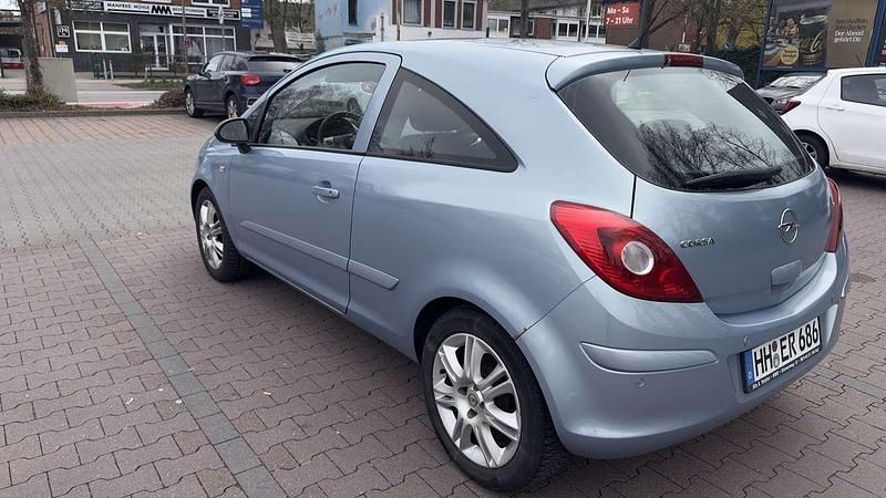 Gebraucht Opel Corsa 80 PS (58 kW) 2007 Blau Kleinwagen