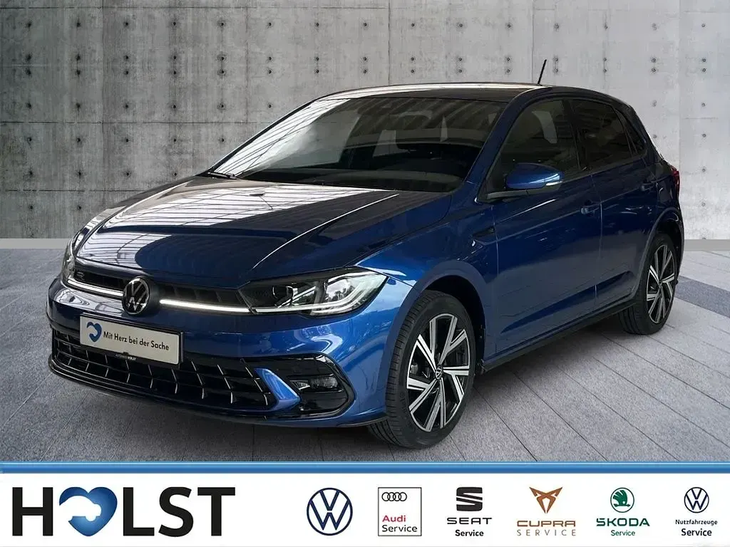 Gebraucht VW Polo IQ Drive 95 PS (69 kW) 2022 Blau Kleinwagen