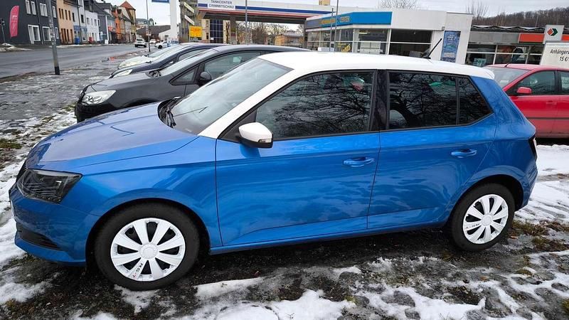 Gebraucht Skoda Fabia Ambition 90 PS (66 kW) 2016 Raceblau metallic Kleinwagen