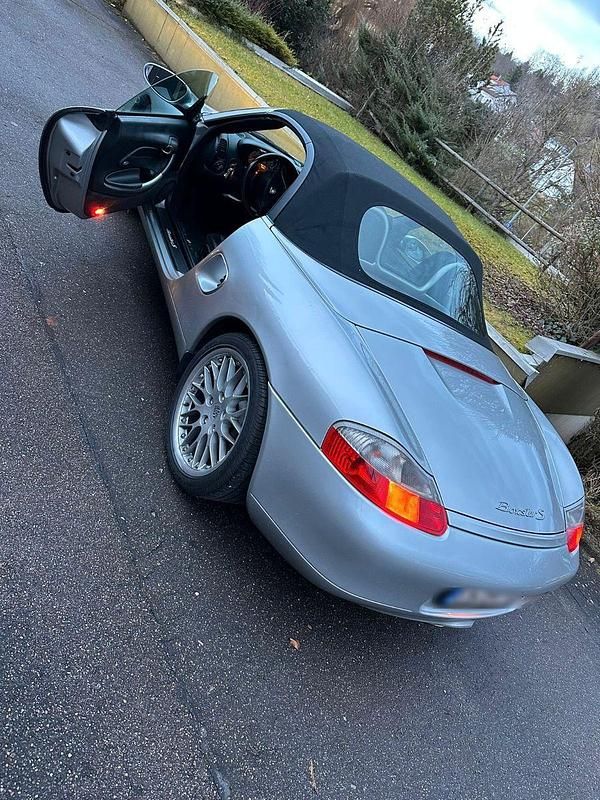 Gebraucht Porsche Boxster 252 PS (185 kW) 2001 Silber Cabrio