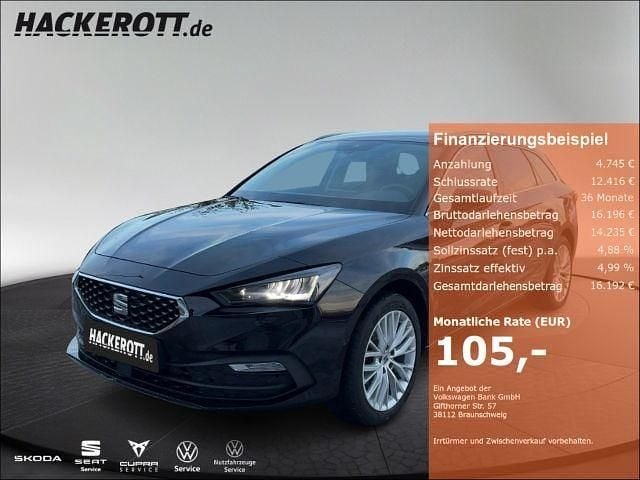 Schwarz Gebraucht 2021 Seat Leon ST XCELLENCE Kombi | 18.980 € (Fairer Preis) - Bild 1/3