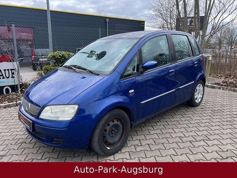 Gebraucht Fiat Idea Dynamic 95 PS (69 kW) 2006 Blau Van / Kleinbus