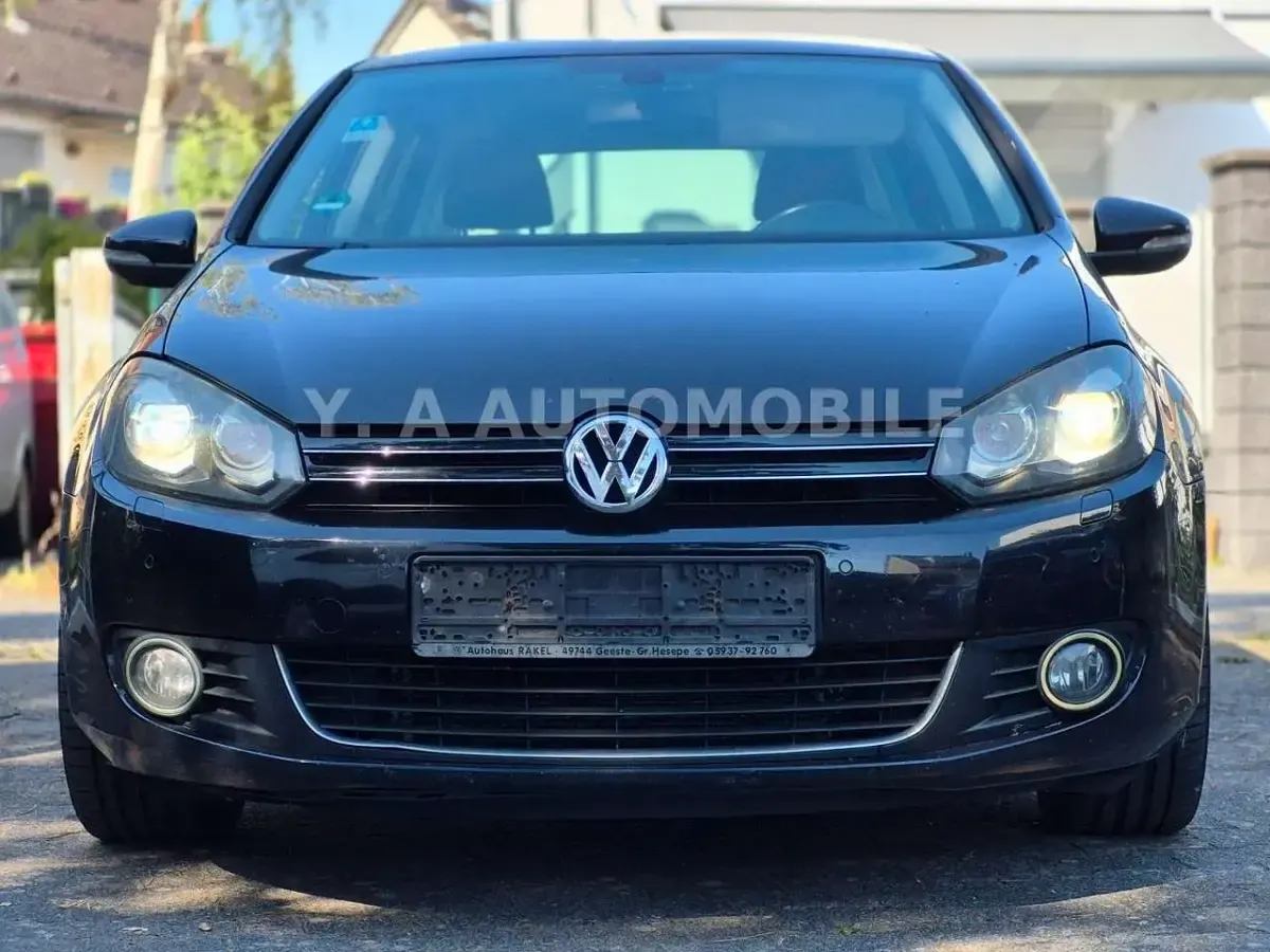 Gebraucht VW Golf VI Highline 140 PS (102 kW) 2010 Schwarz Kleinwagen