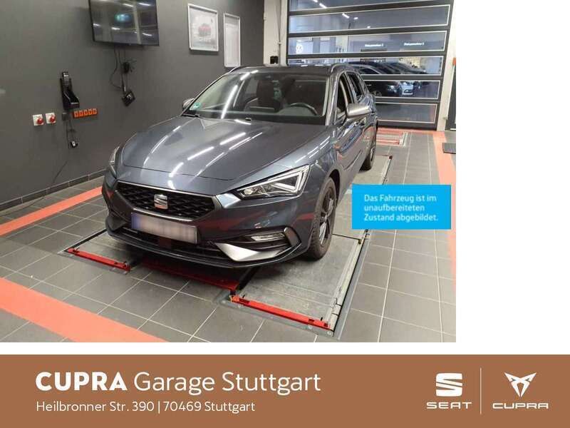 Gebraucht Seat Leon FR 150 PS (110 kW) 2021 Magnetic grau metallic Kombi