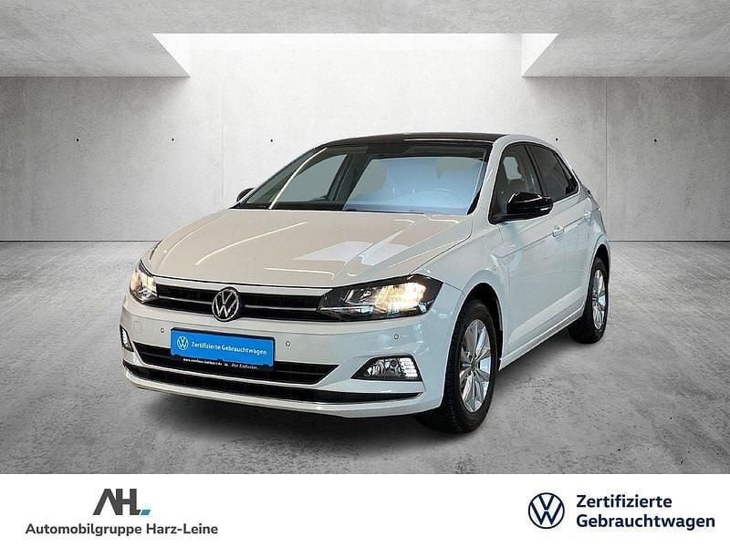 Weiß Gebraucht 2021 VW Polo Highline Limousine | 12.211 € (Guter Preis) - Bild 1/3